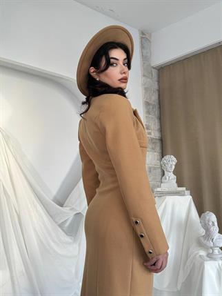 Marya Düğmeli Ceket Elbise