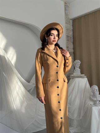 Marya Düğmeli Ceket Elbise