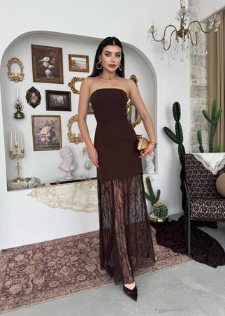 Ceson Straplez Elbise