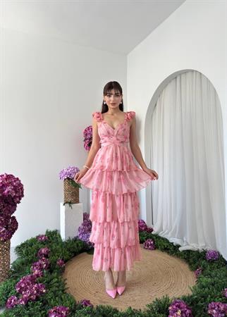 Dea Sırt Dekolteli Elbise