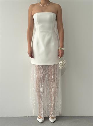 Ceson Straplez Elbise