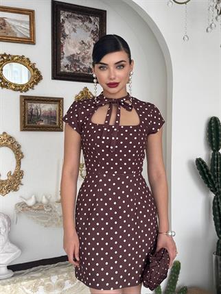 Marden Cut- Out Detaylı Elbise