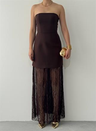 Ceson Straplez Elbise