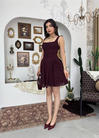 Mini Dantel Tasarım Queen Elbise
