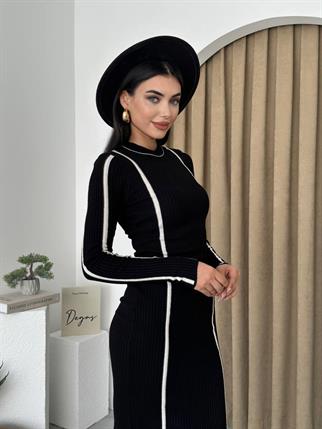 Forzaa Uzun Triko Elbise