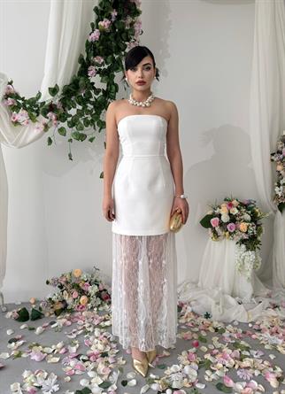 Ceson Straplez Elbise