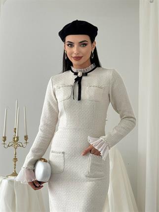 Bonen Cep Detaylı Elbise