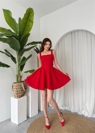Dreas Fyonk Detaylı Mini Elbise