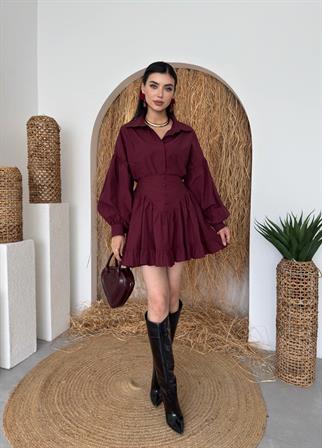 Baxte Düğme Detaylı İkili Takım