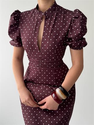 Yues Cut Out Detaylı Mini Elbise