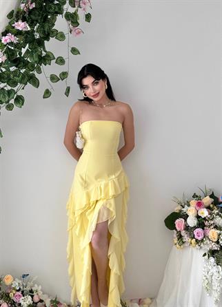 Madel Straplez Elbise