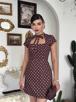 Marden Cut- Out Detaylı Elbise