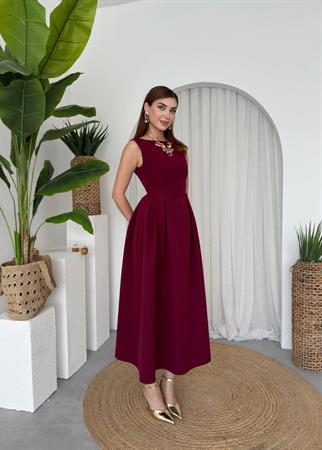 	Bea Midi Atlas Uzun Elbise