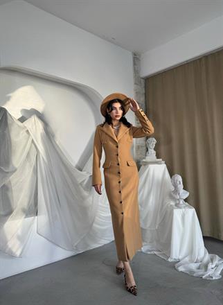 Marya Düğmeli Ceket Elbise