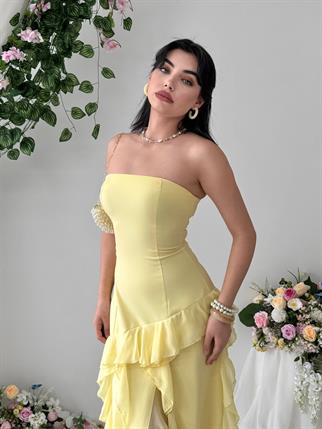 Madel Straplez Elbise