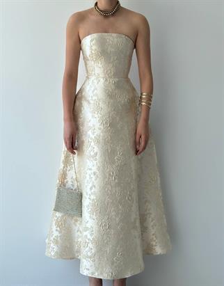 Hase Straplez Elbise