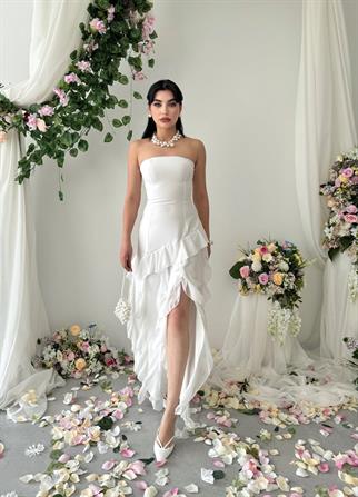 Madel Straplez Elbise