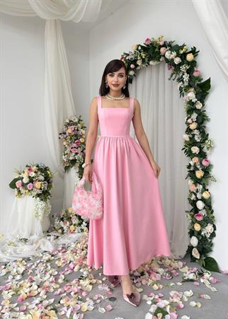 Dınas Fiyonk Detaylı Elbise