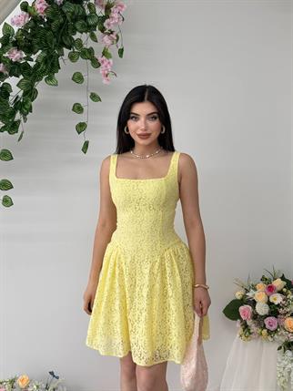 Mini Dantel Tasarım Queen Elbise
