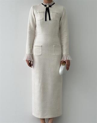 Bonen Cep Detaylı Elbise