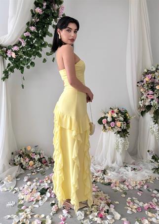 Madel Straplez Elbise