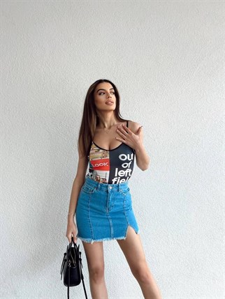 ASKILI BODYSUIT - Lacivert
