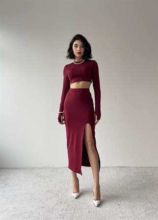 Ayris El Detay Takım - Bordo