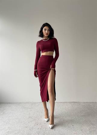 Ayris El Detay Takım - Bordo