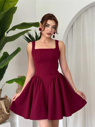 Dreas Fyonk Detaylı Mini Elbise