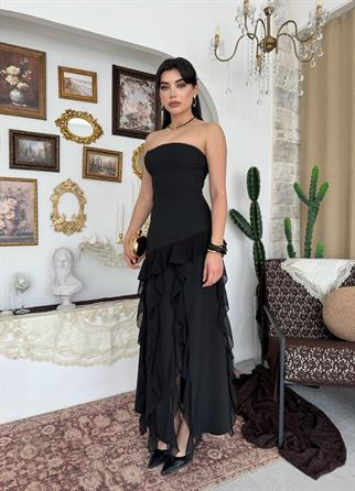 Madel Straplez Elbise