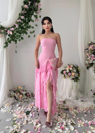 Madel Straplez Elbise