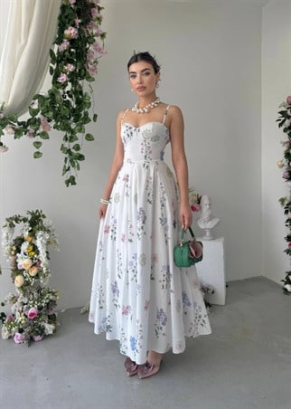 Junes İp Askılı Elbise