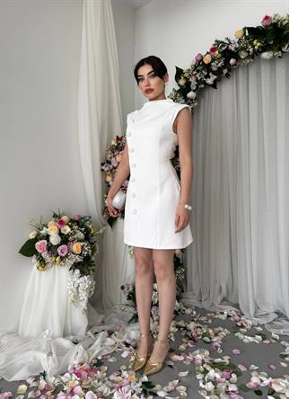 Xaes Düğme Detaylı Elbise