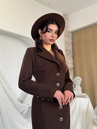 Marya Düğmeli  Ceket Elbise