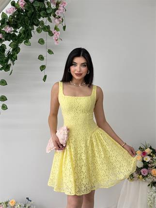 Mini Dantel Tasarım Queen Elbise