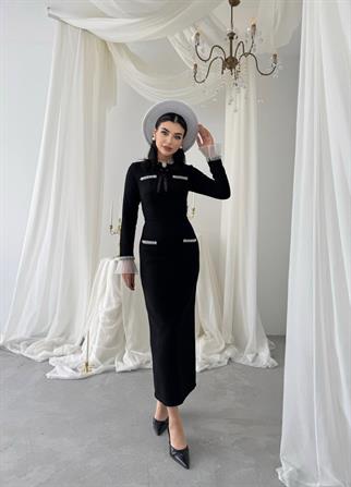 Bonen Cep Detaylı Elbise