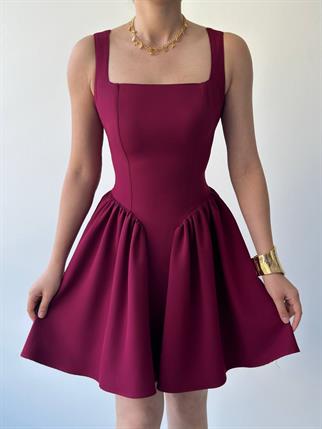 Dreas Fyonk Detaylı Mini Elbise