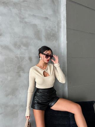 Dara Triko Kazak - Beyaz