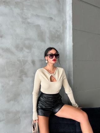 Dara Triko Kazak - Beyaz