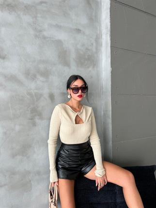 Dara Triko Kazak - Beyaz