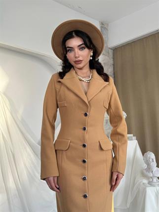 Marya Düğmeli Ceket Elbise