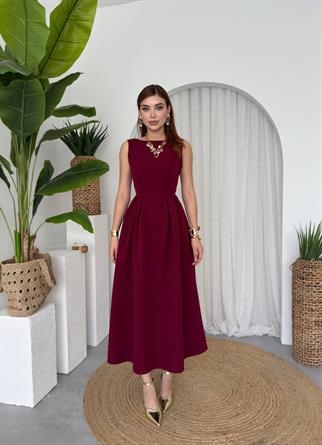 	Bea Midi Atlas Uzun Elbise