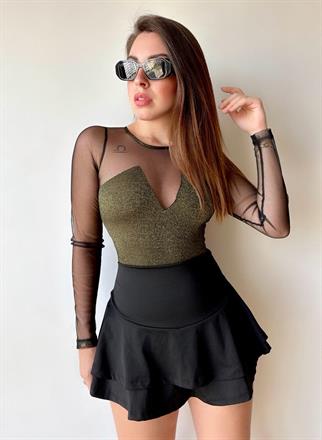 Dora Bodysuit - Yeşil