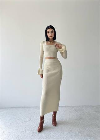 Duarte Triko Takım - Krem