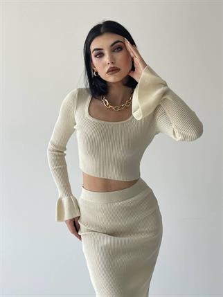 Duarte Triko Takım - Krem