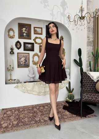 Mini Dantel Tasarım Queen Elbise