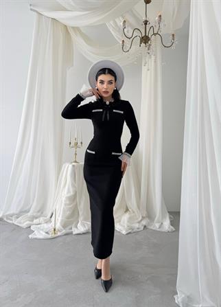 Bonen Cep Detaylı Elbise