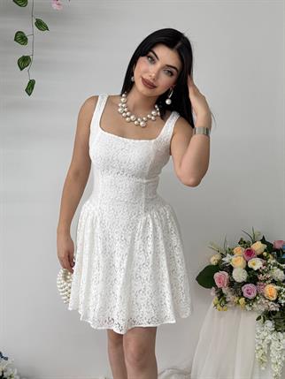 Mini Dantel Tasarım Queen Elbise