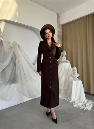 Marya Düğmeli  Ceket Elbise