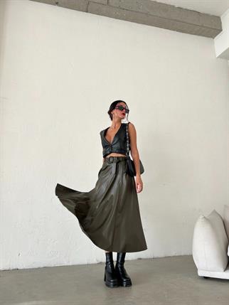 Gavi Deri Etek - Yeşil